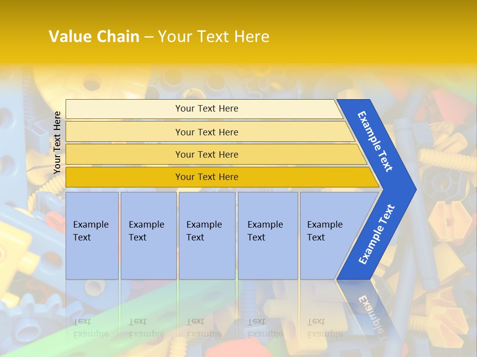 Connect Geometric Concept PowerPoint Template