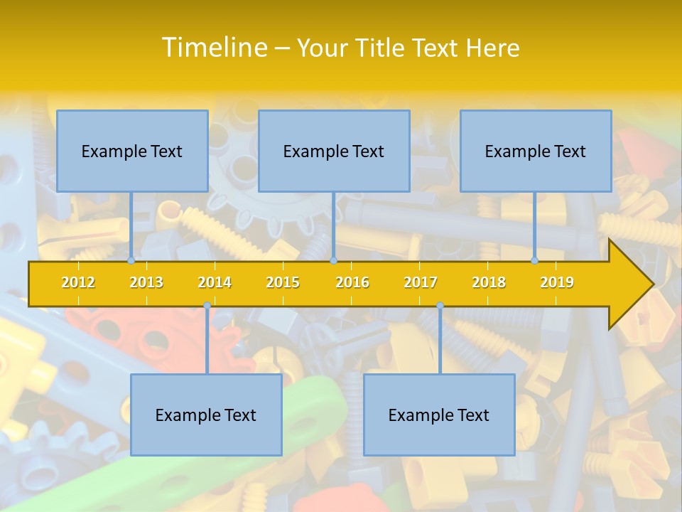 Connect Geometric Concept PowerPoint Template