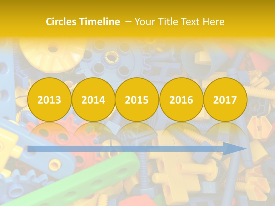 Connect Geometric Concept PowerPoint Template