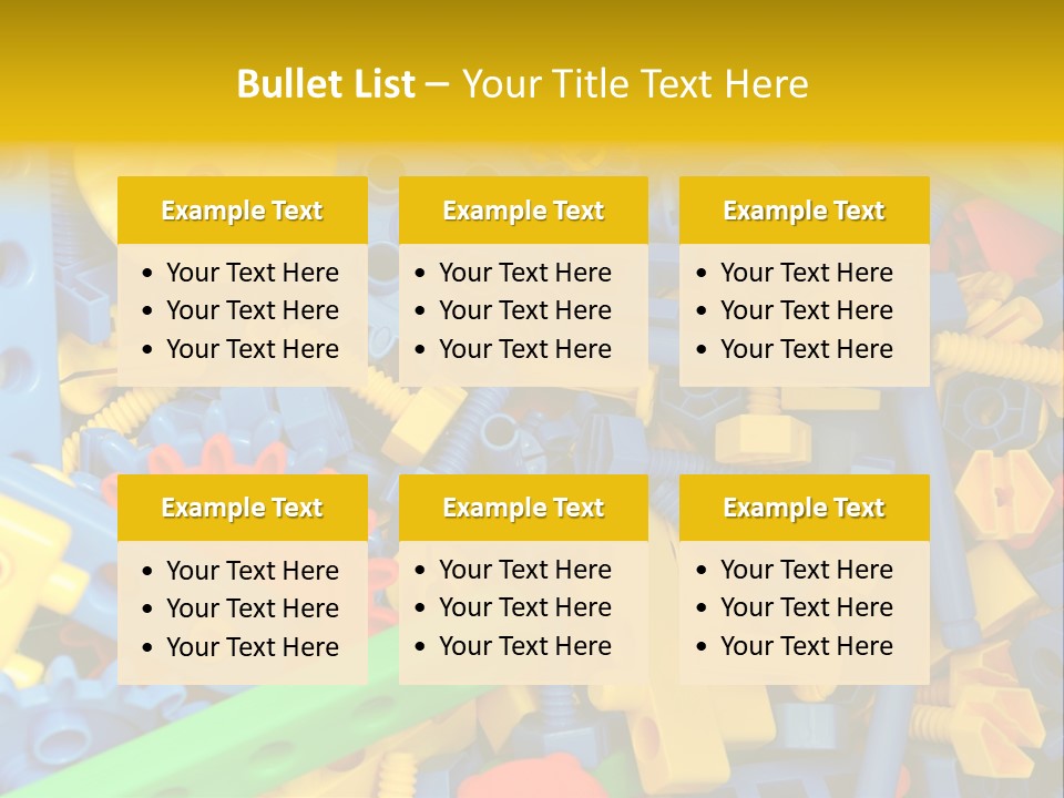 Connect Geometric Concept PowerPoint Template