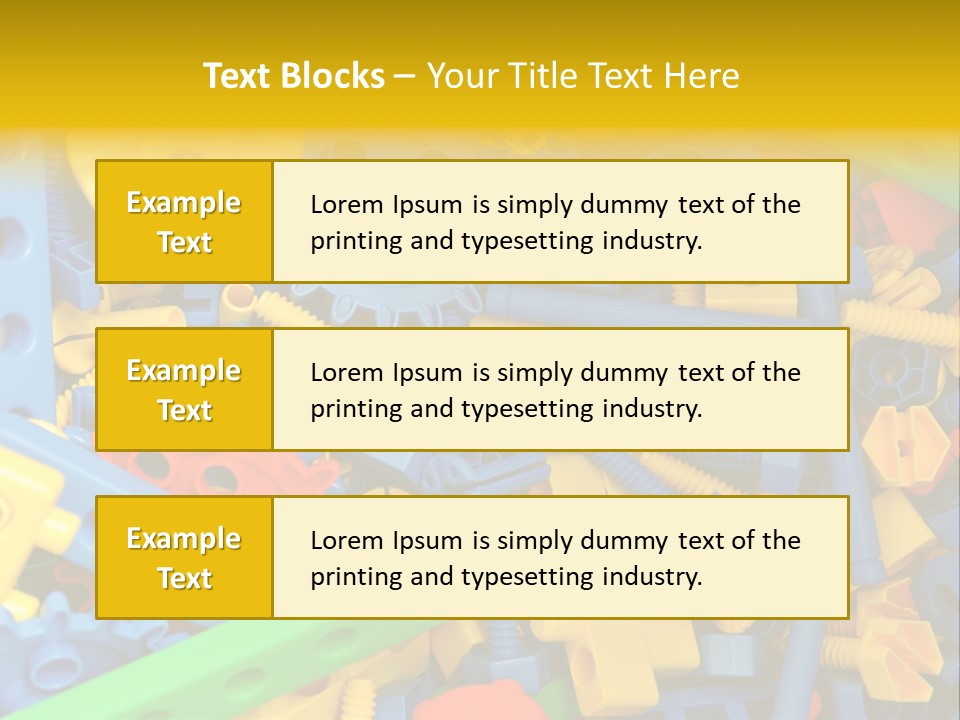 Connect Geometric Concept PowerPoint Template