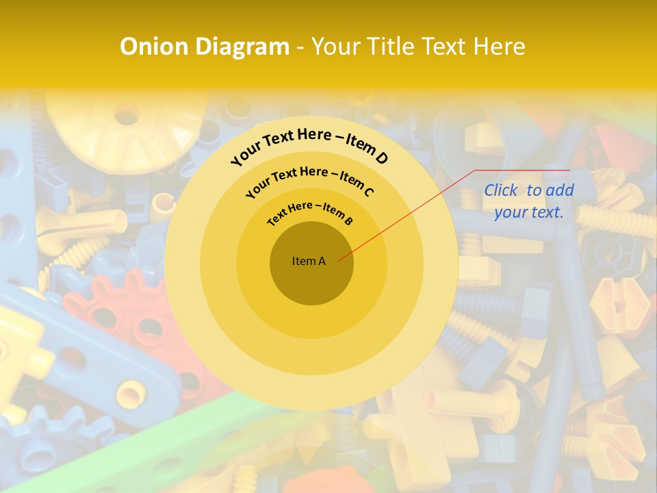 Connect Geometric Concept PowerPoint Template