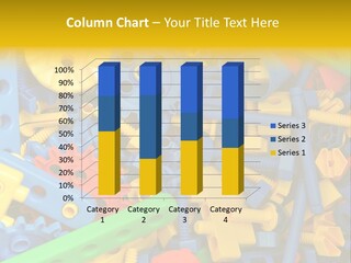 Connect Geometric Concept PowerPoint Template