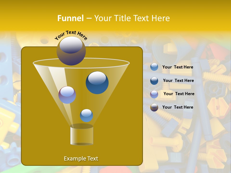 Connect Geometric Concept PowerPoint Template