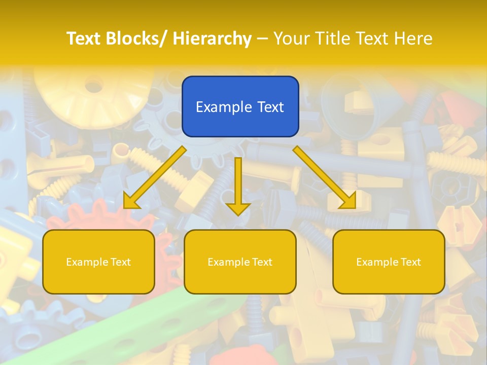 Connect Geometric Concept PowerPoint Template