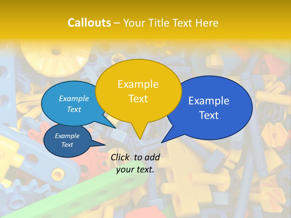 Connect Geometric Concept PowerPoint Template