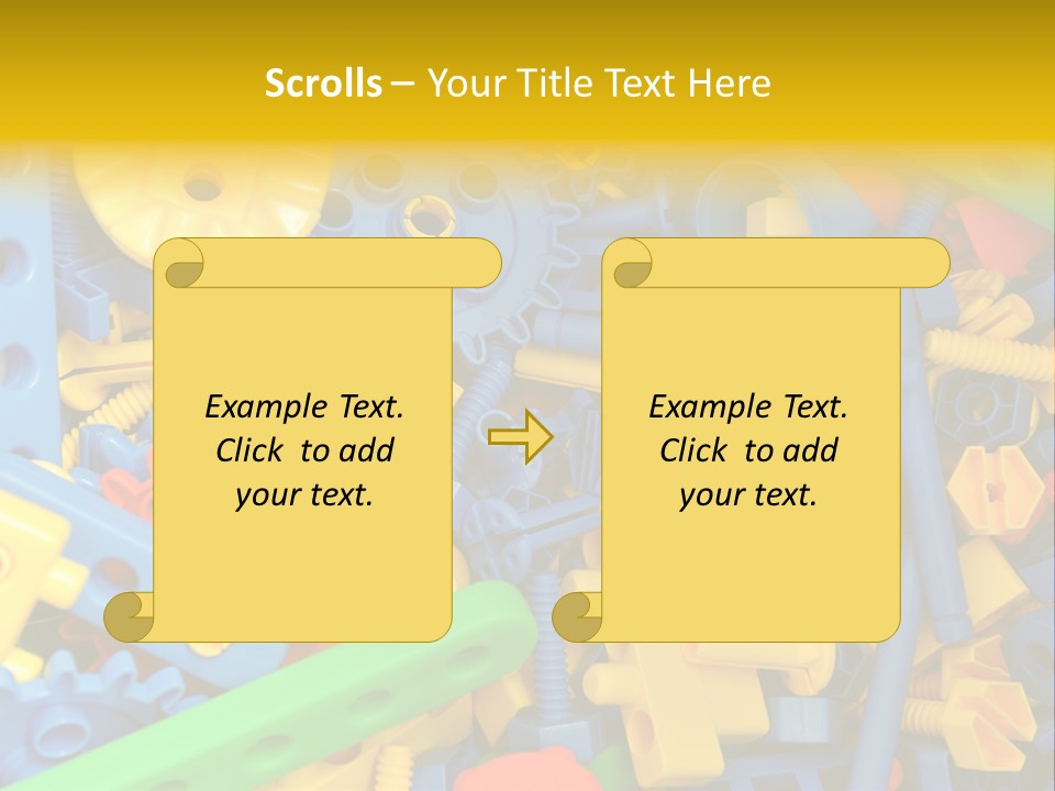 Connect Geometric Concept PowerPoint Template