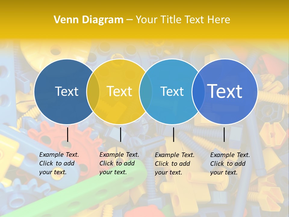 Connect Geometric Concept PowerPoint Template