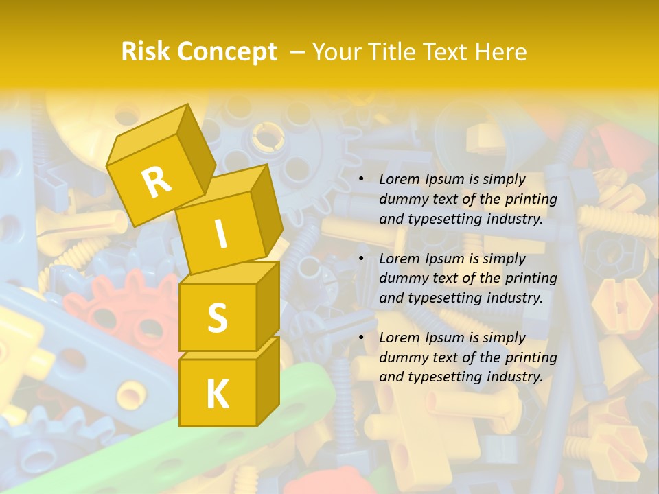 Connect Geometric Concept PowerPoint Template