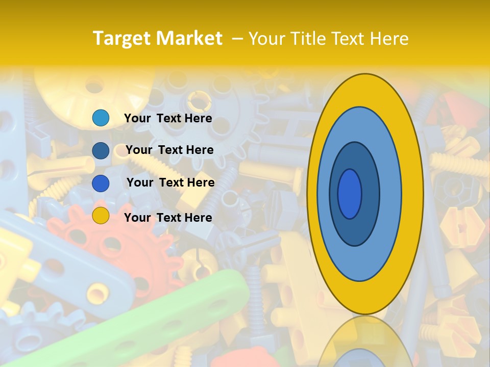 Connect Geometric Concept PowerPoint Template