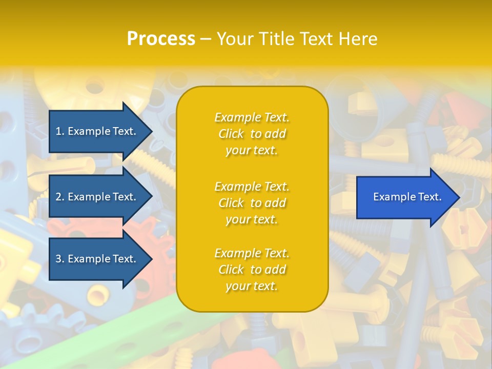 Connect Geometric Concept PowerPoint Template