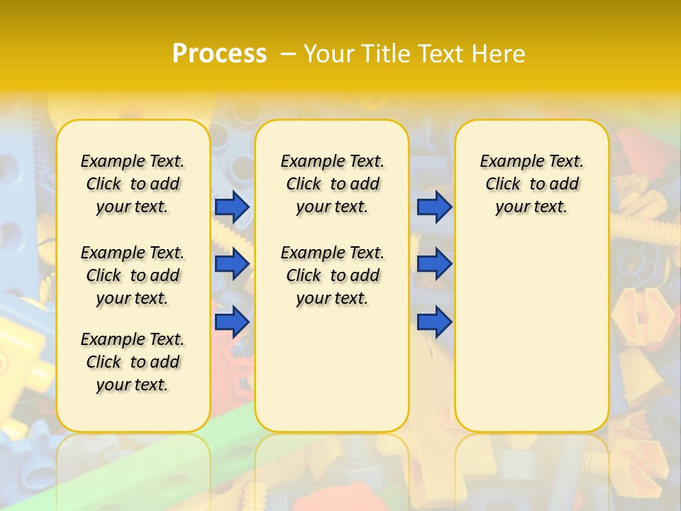 Connect Geometric Concept PowerPoint Template