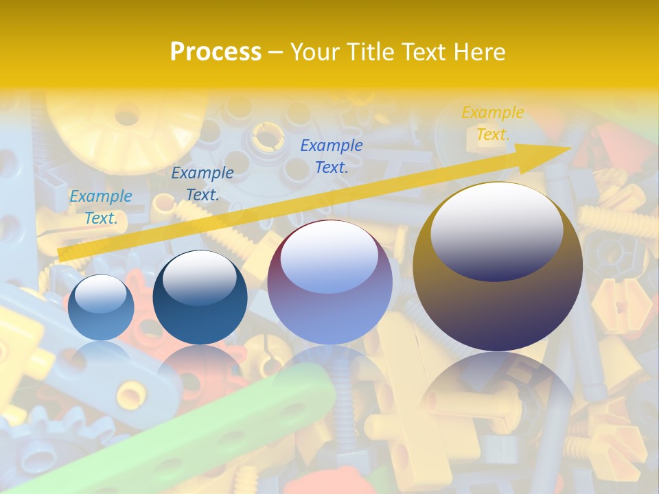 Connect Geometric Concept PowerPoint Template
