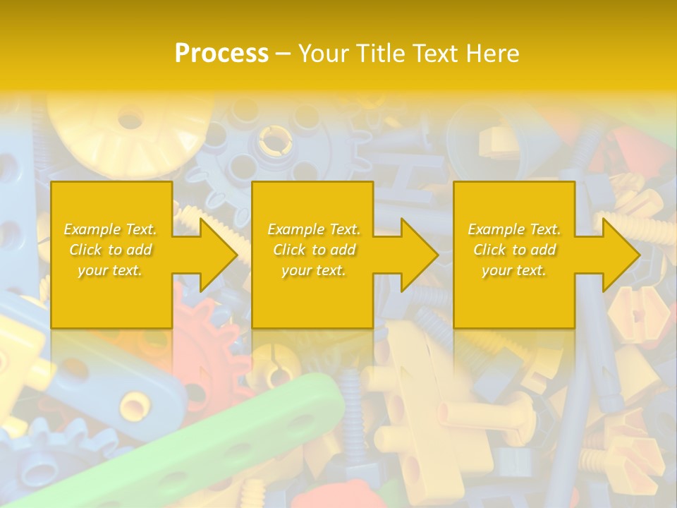 Connect Geometric Concept PowerPoint Template