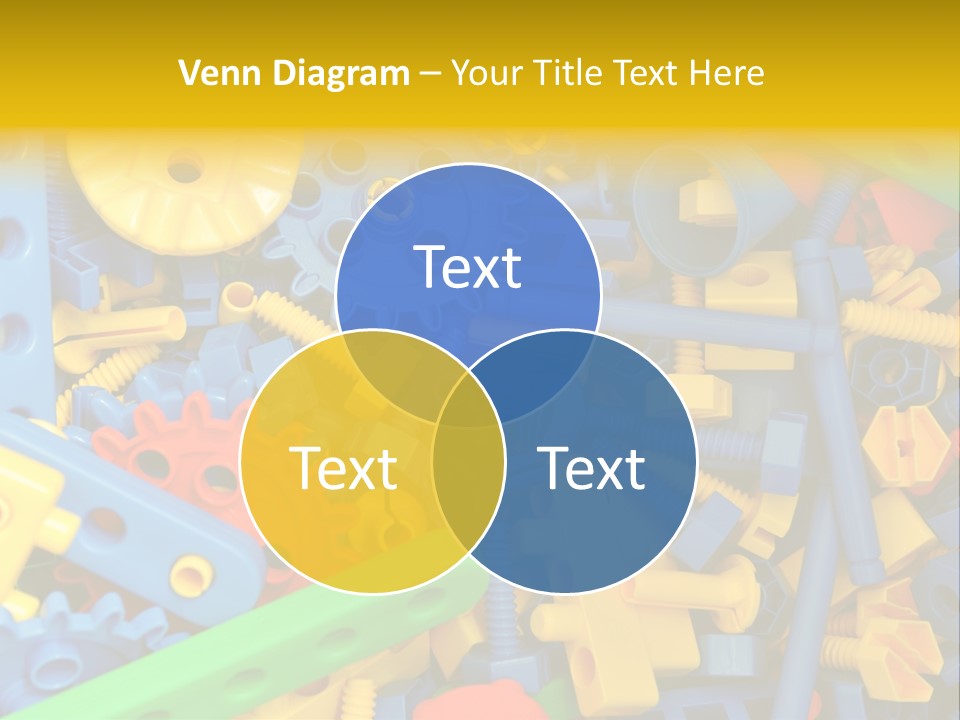 Connect Geometric Concept PowerPoint Template