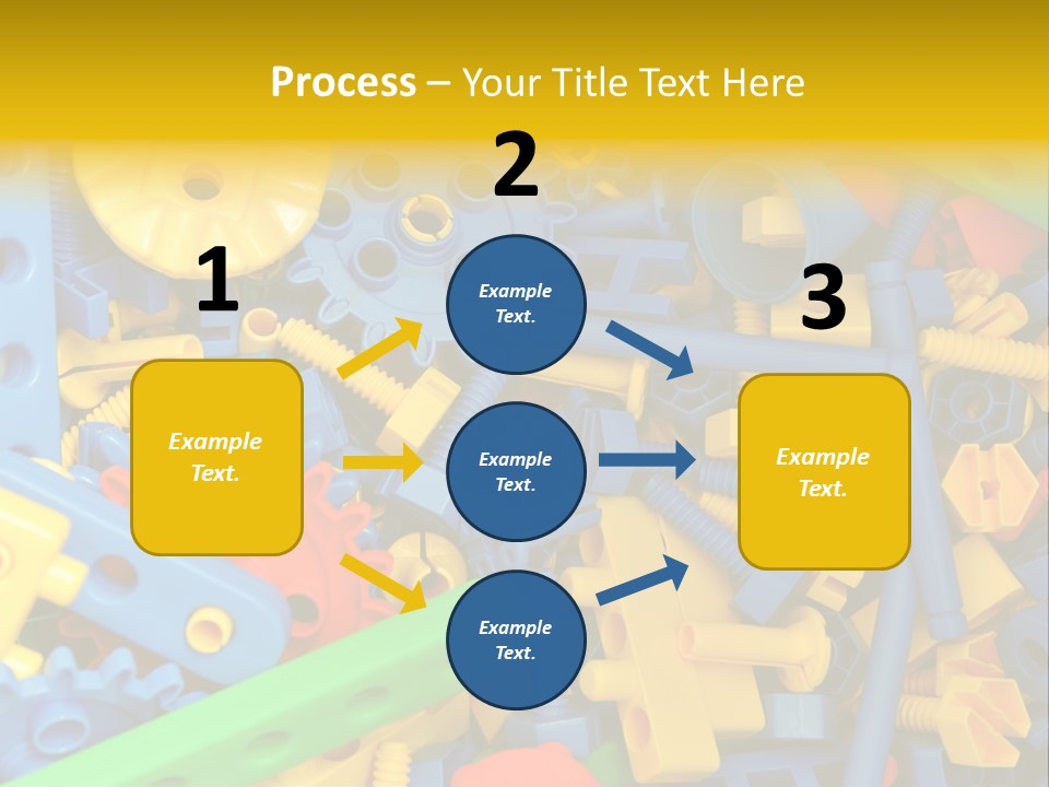 Connect Geometric Concept PowerPoint Template