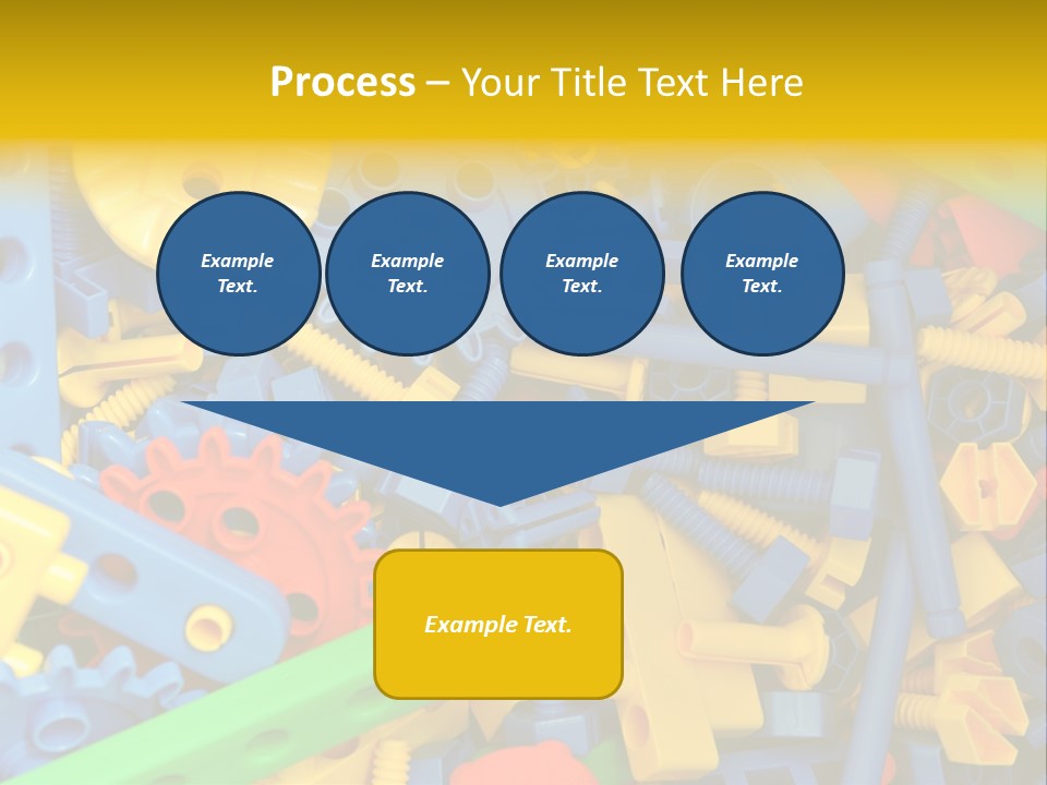 Connect Geometric Concept PowerPoint Template