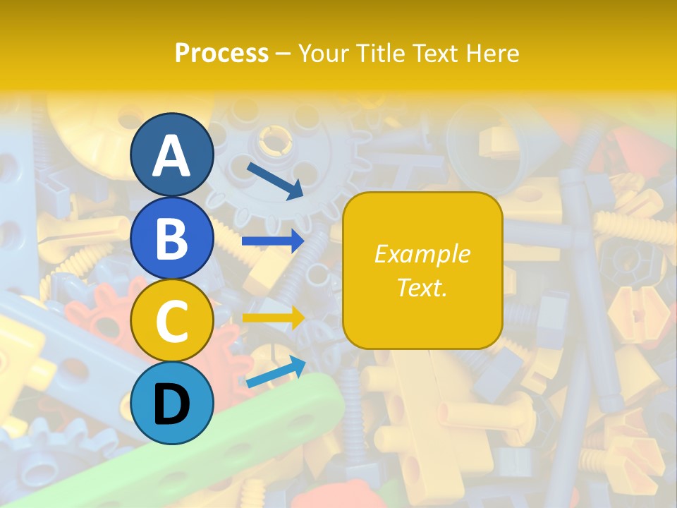 Connect Geometric Concept PowerPoint Template