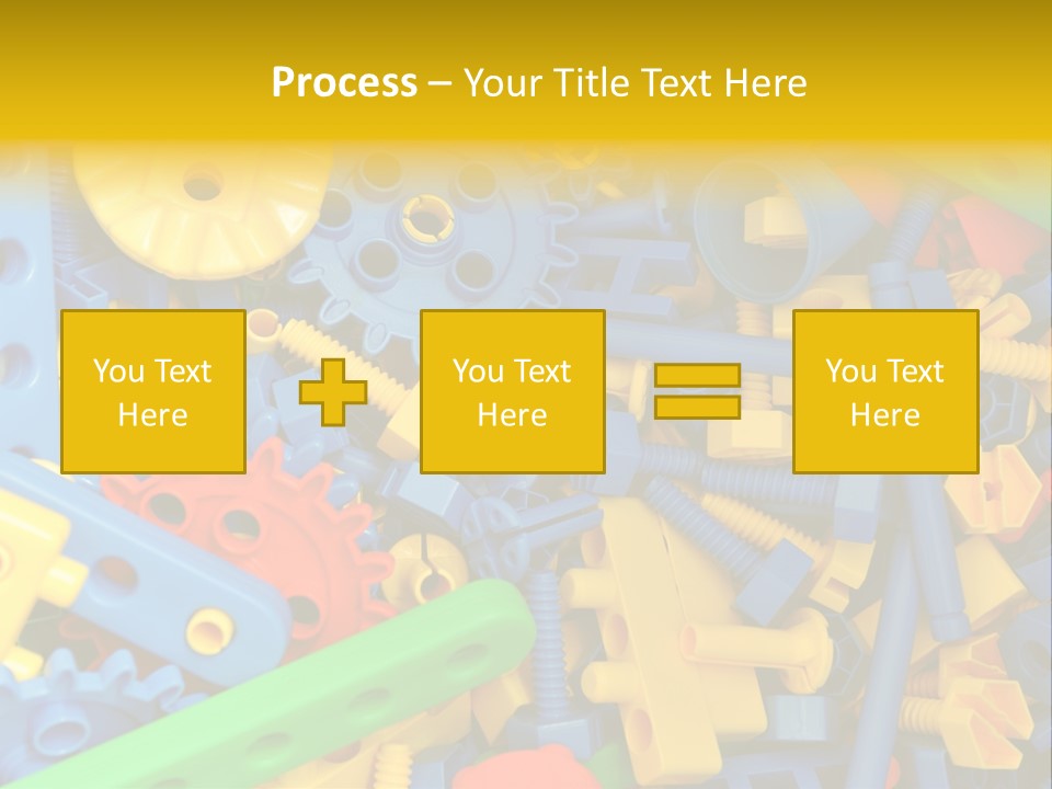 Connect Geometric Concept PowerPoint Template