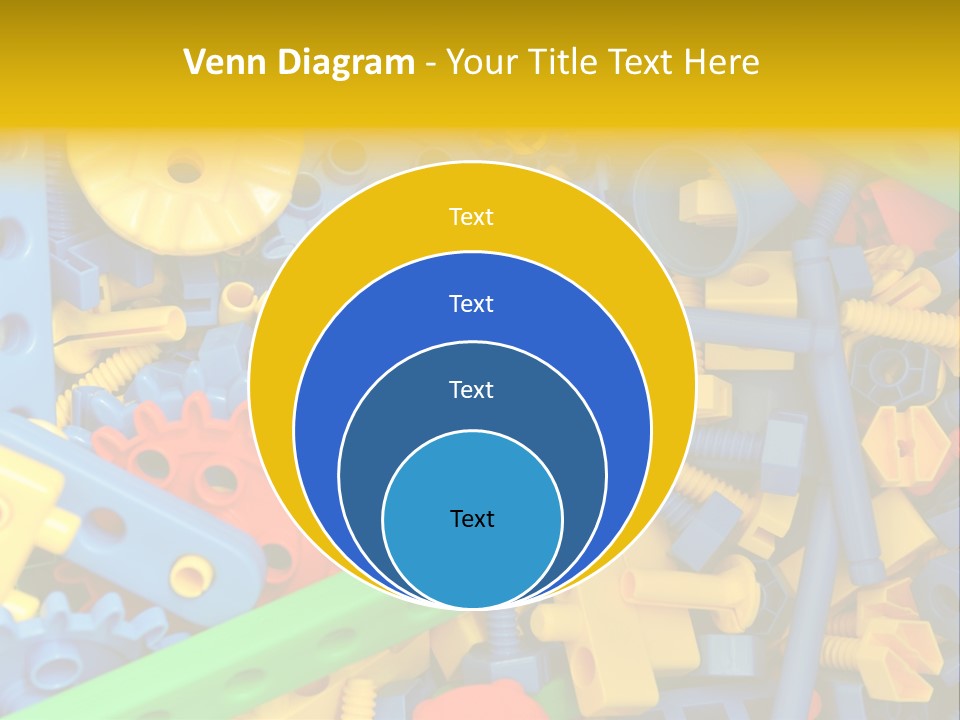 Connect Geometric Concept PowerPoint Template