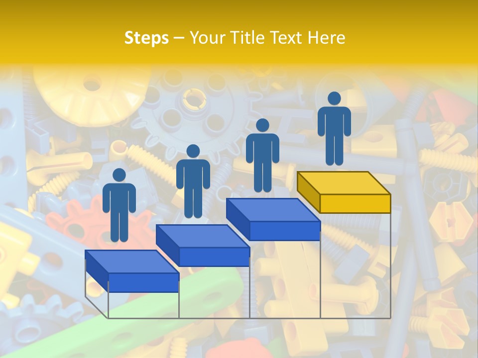 Connect Geometric Concept PowerPoint Template