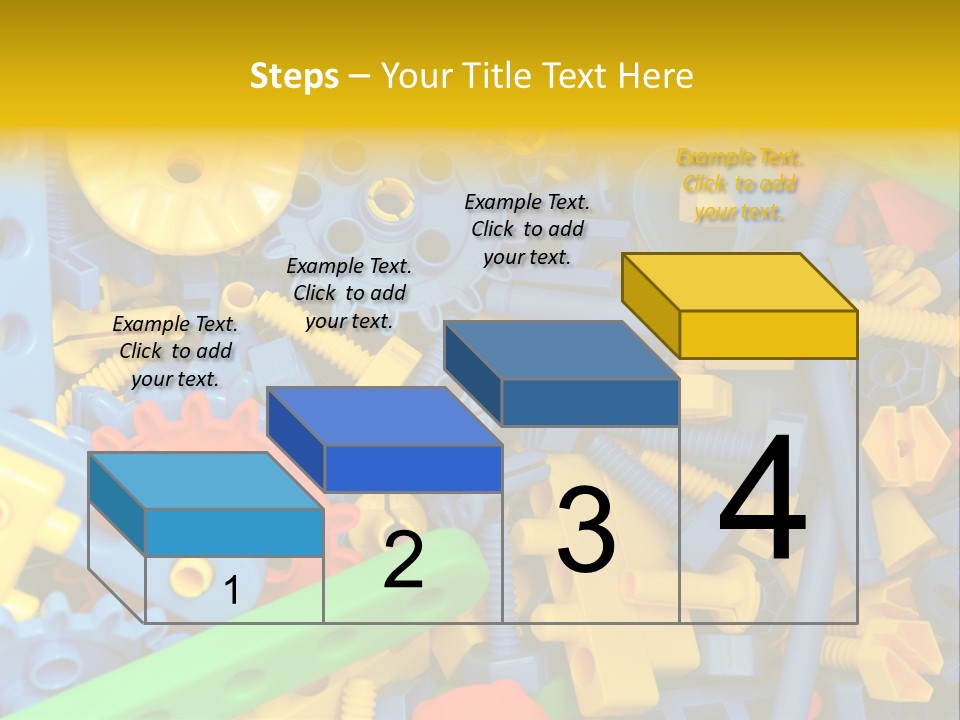 Connect Geometric Concept PowerPoint Template
