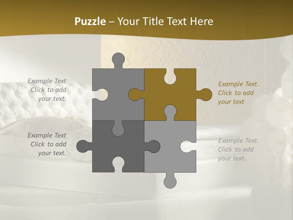 Room Classic Sheet PowerPoint Template