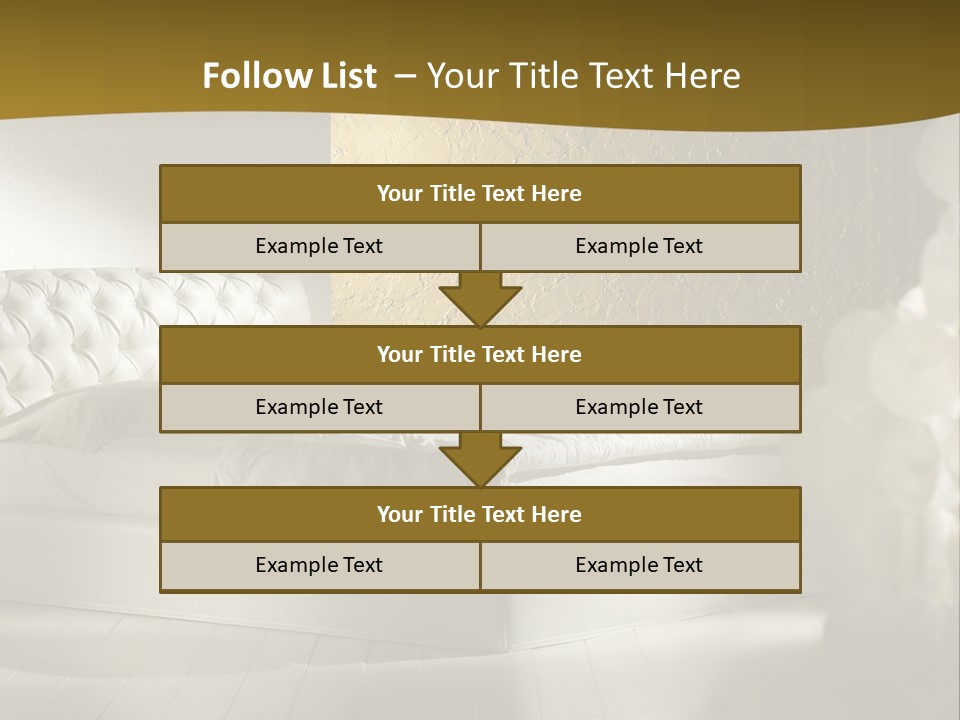 Room Classic Sheet PowerPoint Template