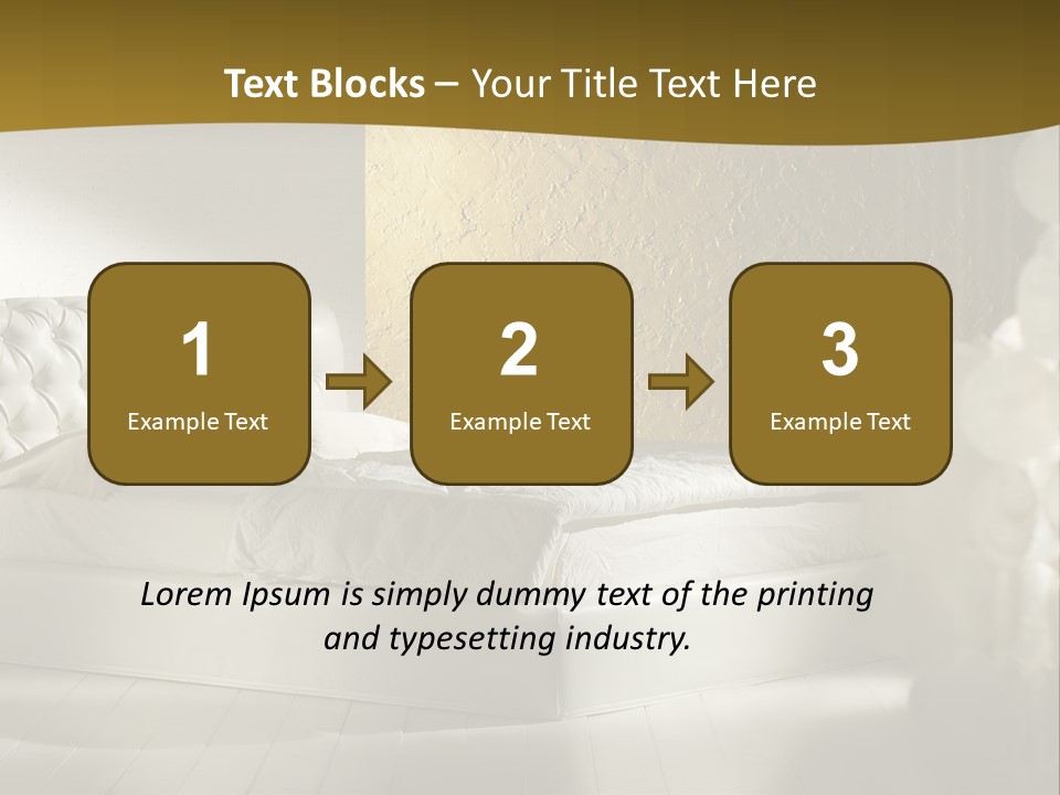 Room Classic Sheet PowerPoint Template