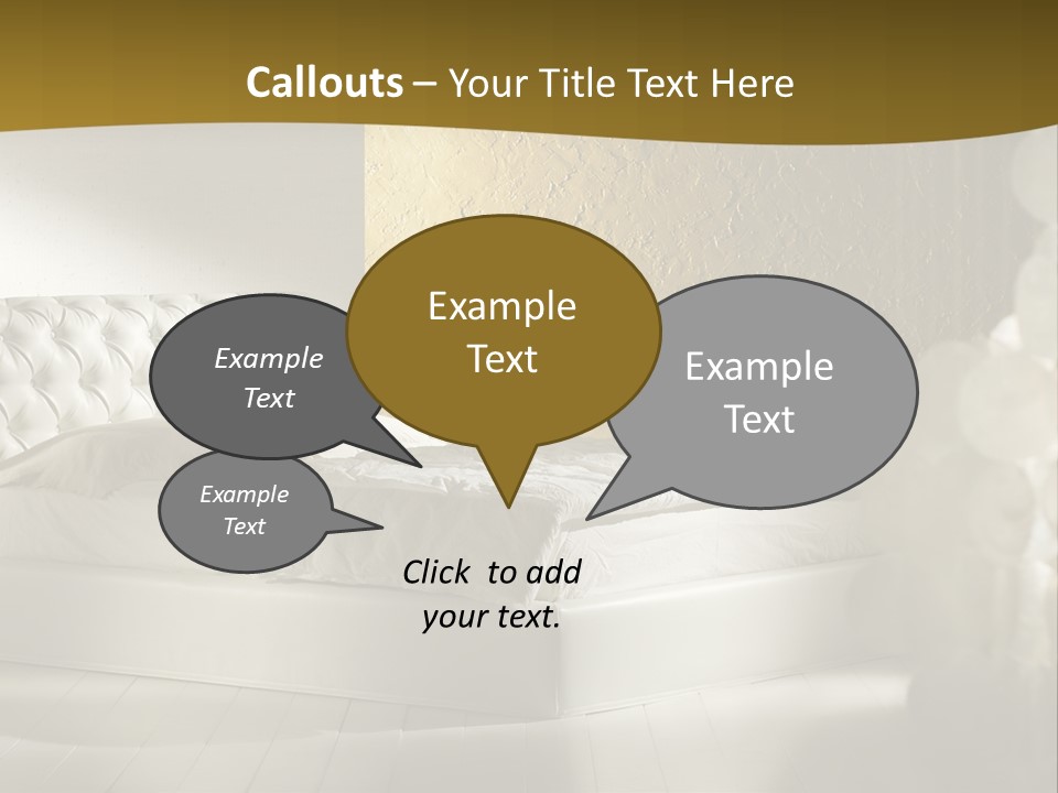 Room Classic Sheet PowerPoint Template