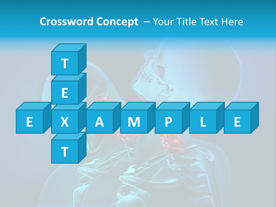 Injury Neck Whiplash PowerPoint Template