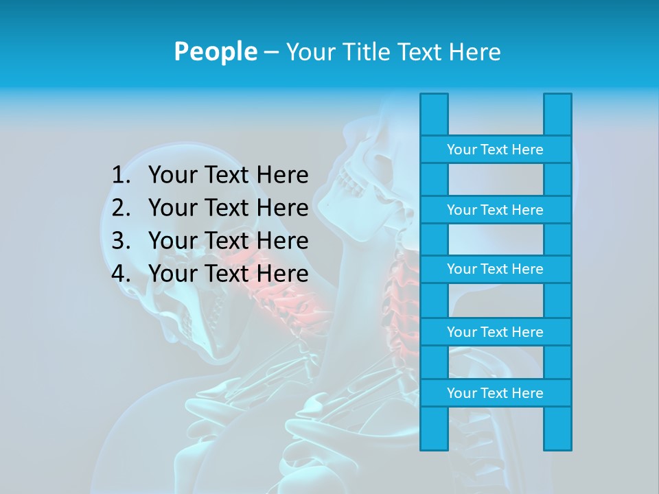 Injury Neck Whiplash PowerPoint Template