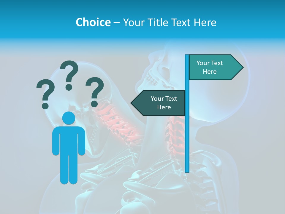 Injury Neck Whiplash PowerPoint Template