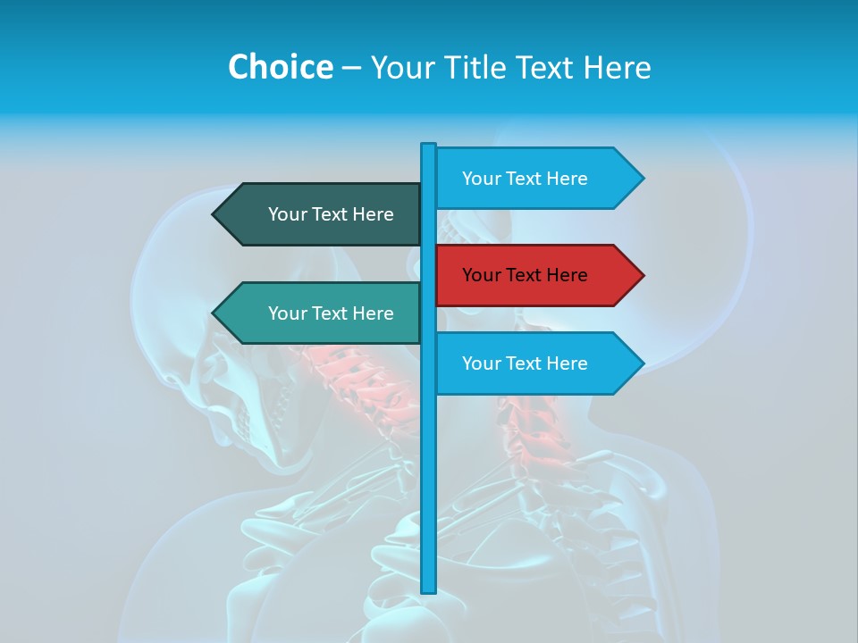 Injury Neck Whiplash PowerPoint Template