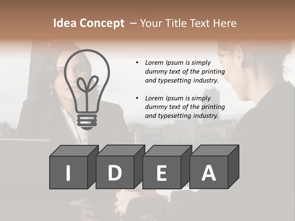 Credit Grantor Credit User Consulting PowerPoint Template