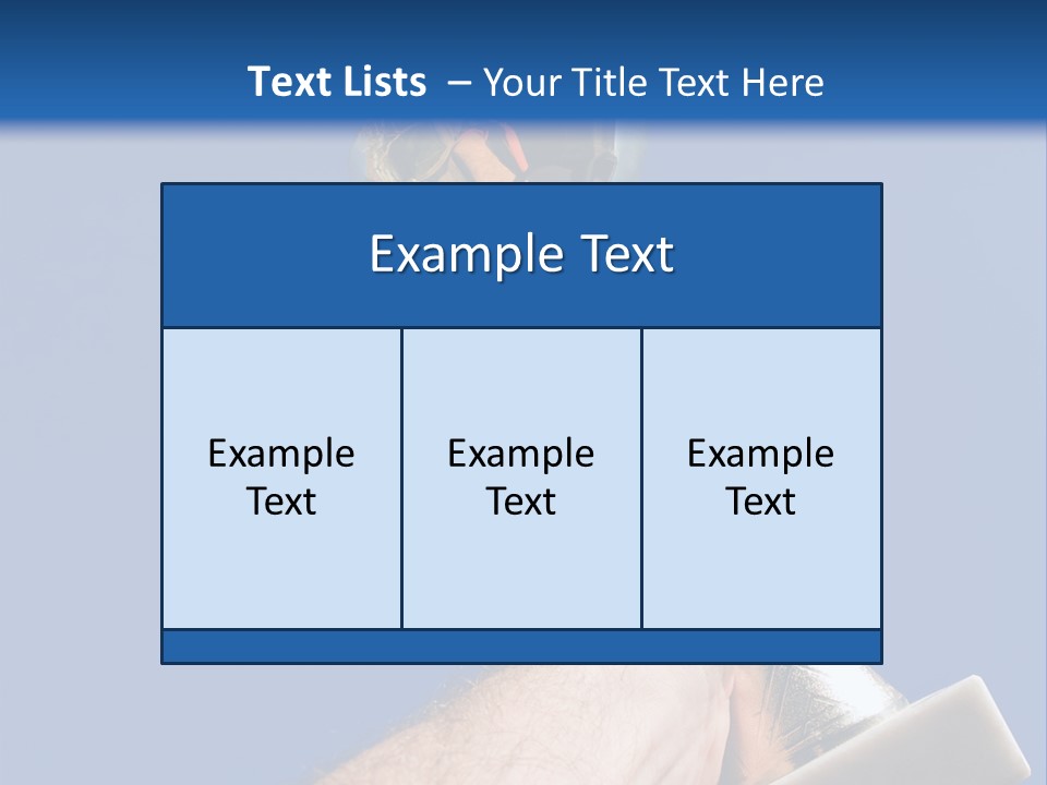 Job Prize Blue PowerPoint Template