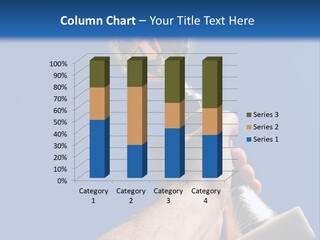 Job Prize Blue PowerPoint Template