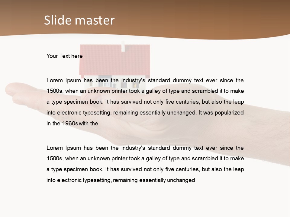 Palm Concept Real PowerPoint Template