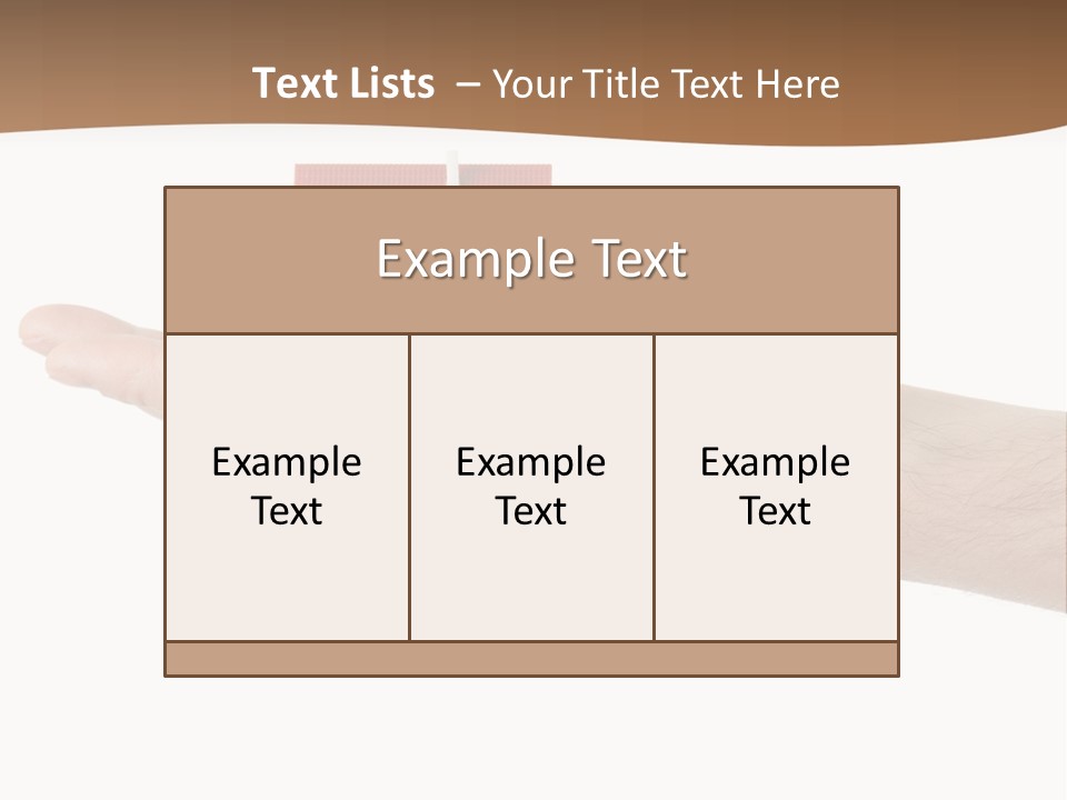 Palm Concept Real PowerPoint Template