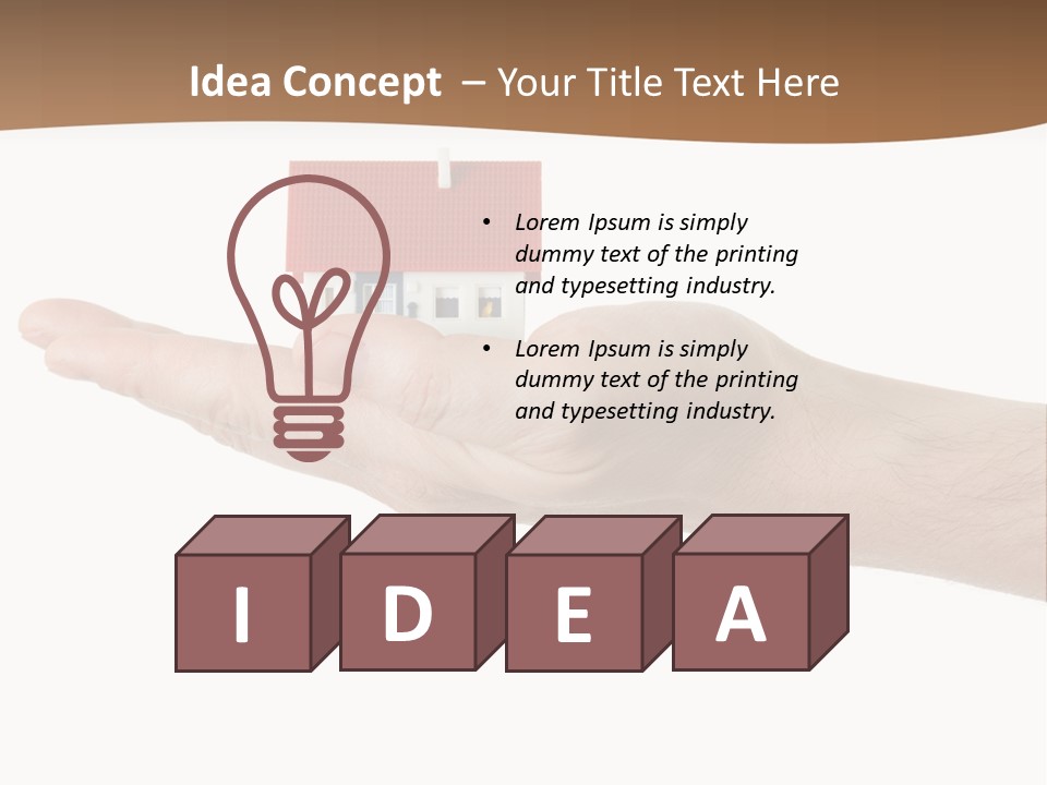 Palm Concept Real PowerPoint Template