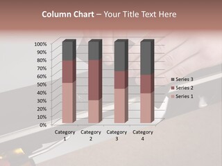 Tuning Ski Hand PowerPoint Template