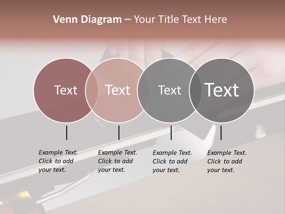 Tuning Ski Hand PowerPoint Template