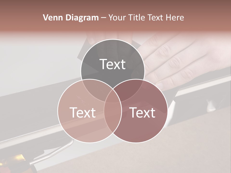 Tuning Ski Hand PowerPoint Template