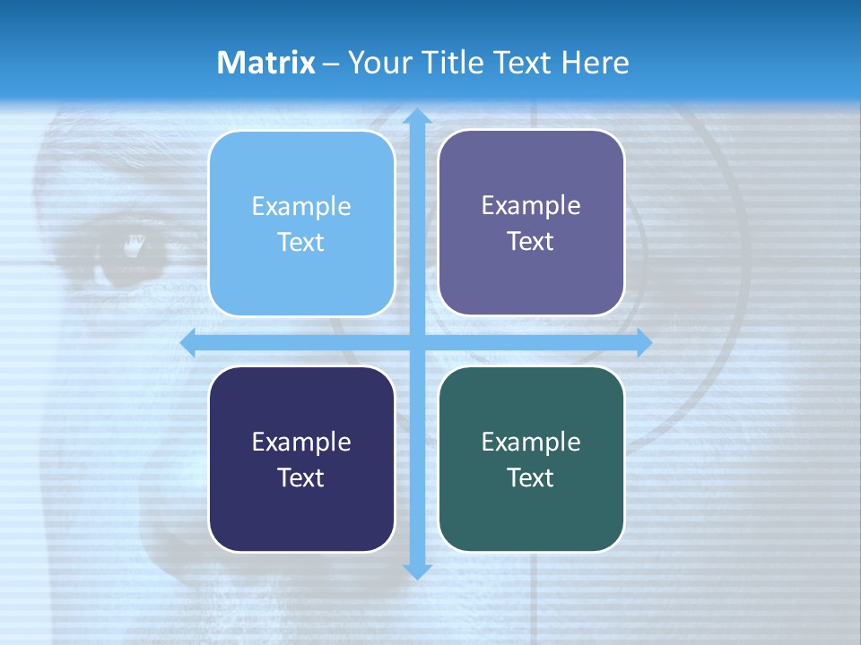 Electronic Light Focus PowerPoint Template
