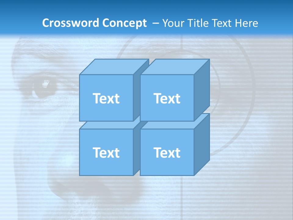 Electronic Light Focus PowerPoint Template