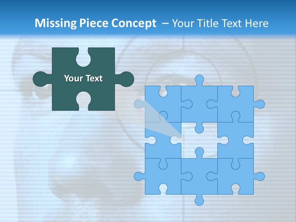 Electronic Light Focus PowerPoint Template