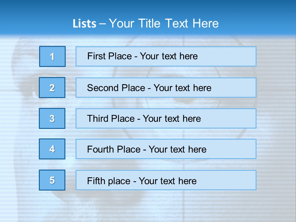 Electronic Light Focus PowerPoint Template