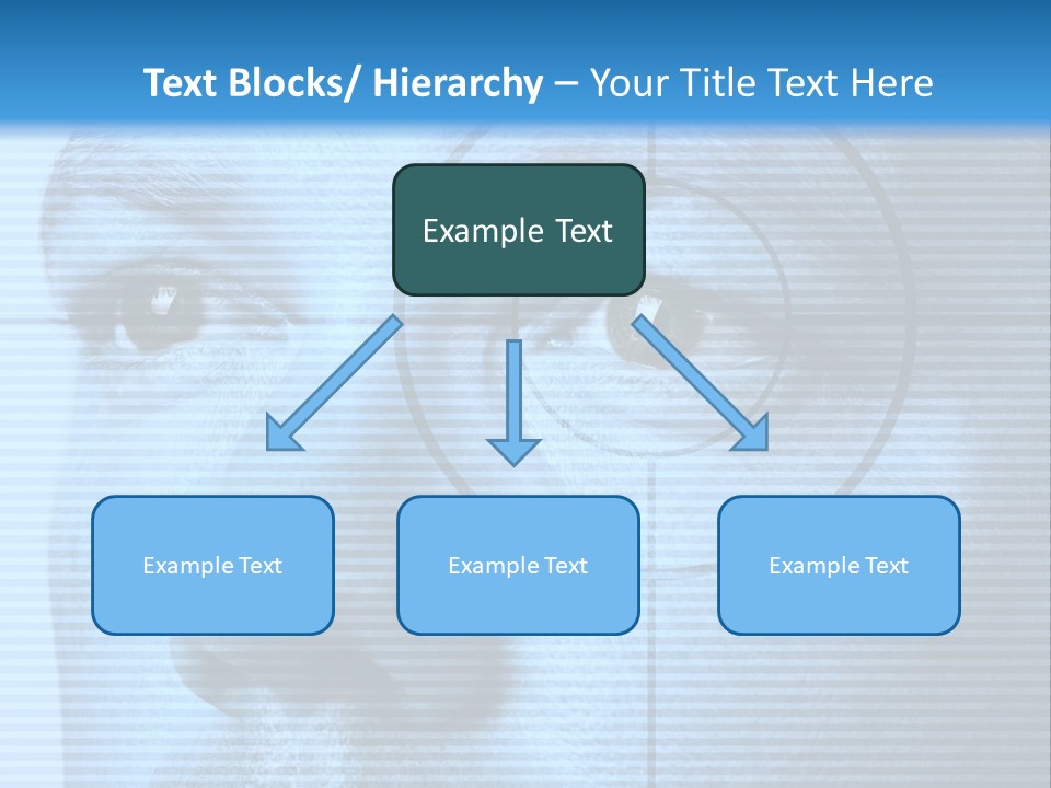 Electronic Light Focus PowerPoint Template