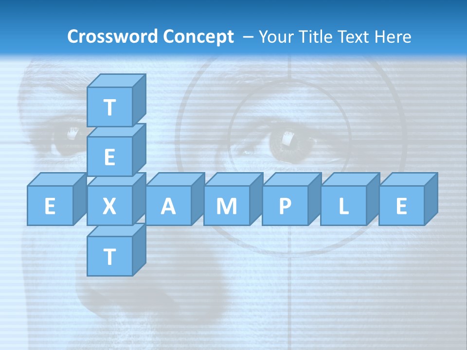 Electronic Light Focus PowerPoint Template