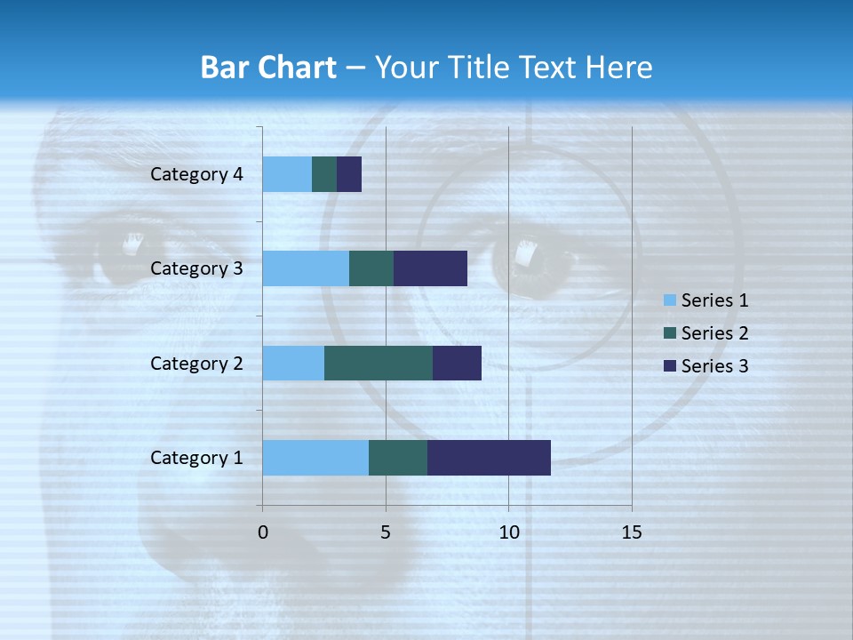 Electronic Light Focus PowerPoint Template